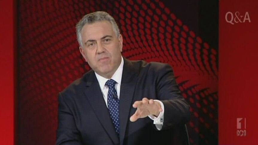 Joe Hockey on Q&A