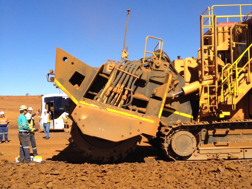 Operations at the former BC Iron mine at Nullagine