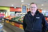 Ken Irvine inside his store Ziggys Fresh in Fyshwick Fresh Food Markets.