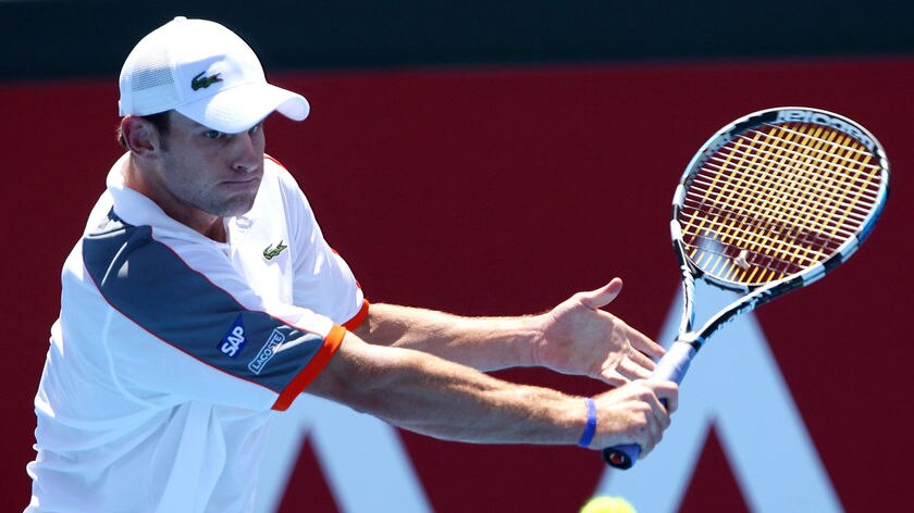 Hot form... Roddick says the sweltering conditions were good preparation for the Aus Open.