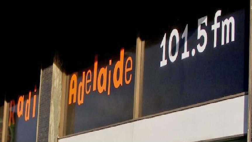 radio adelaide signage