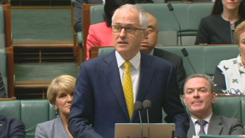 Malcolm Turnbull reintroduces the ABCC bills to Parliament
