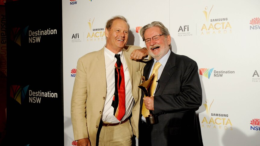 Filmmaker Don McAlpine (R) and director Bruce Beresford