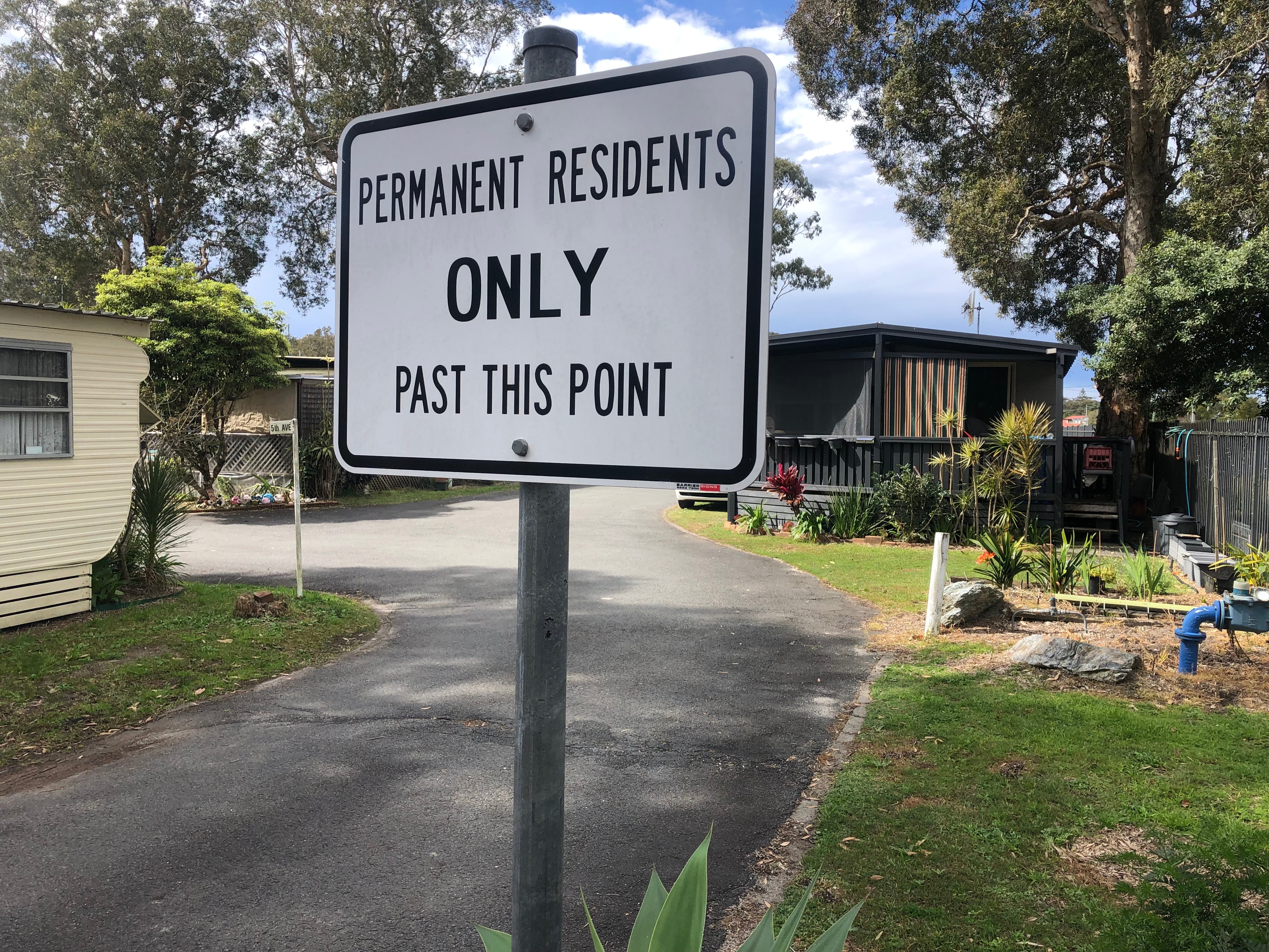 Fears caravan park residents could be left homeless if NSW Flood