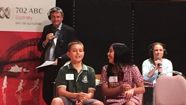The winner of the NSW Premier's Spelling Bee 2014, Will Stamp from Mona Vale Public School
