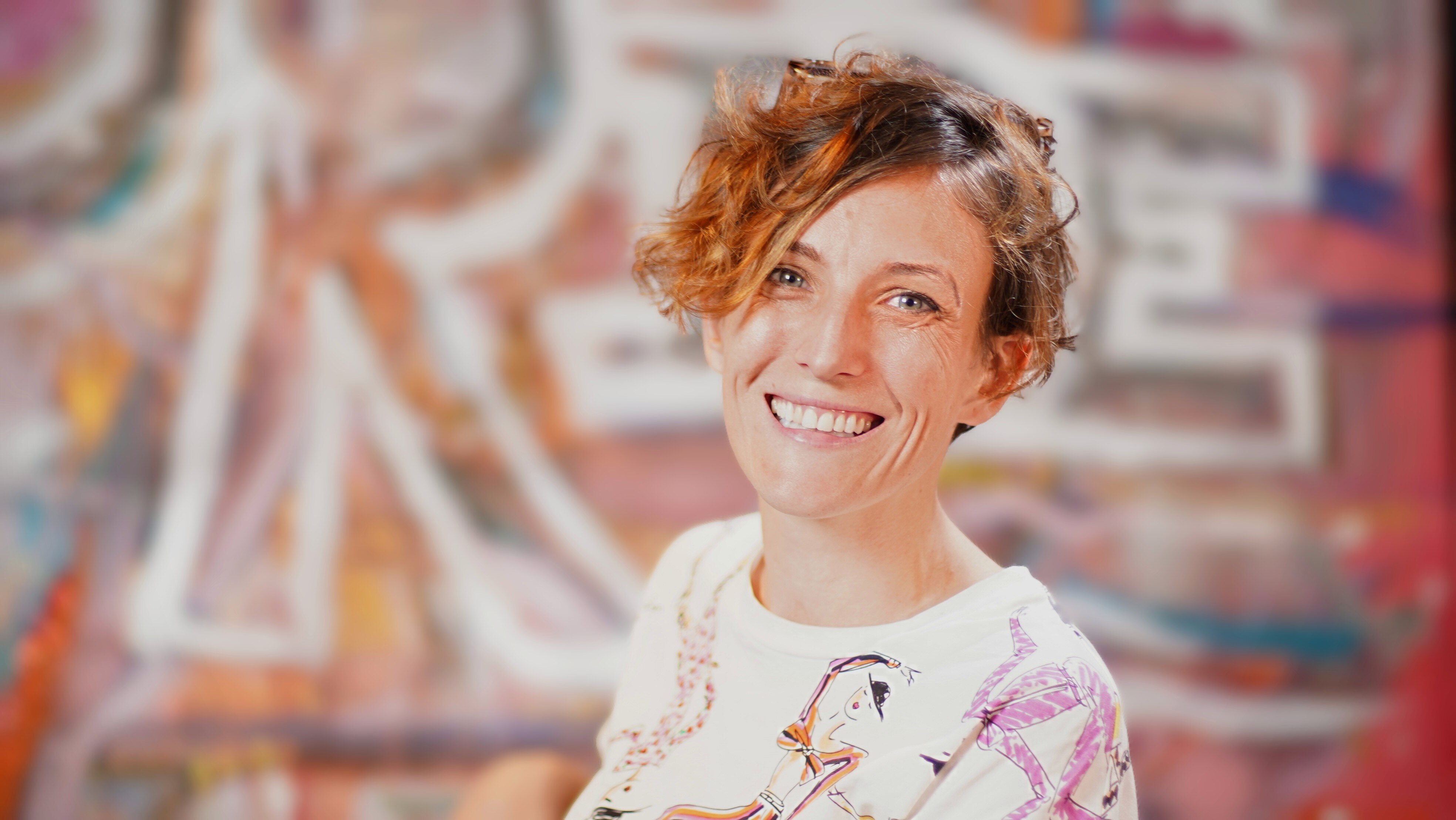 Gabrielle Reiher smiles 