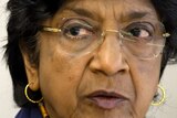 United Rights High Commissioner for Human Rights Navi Pillay