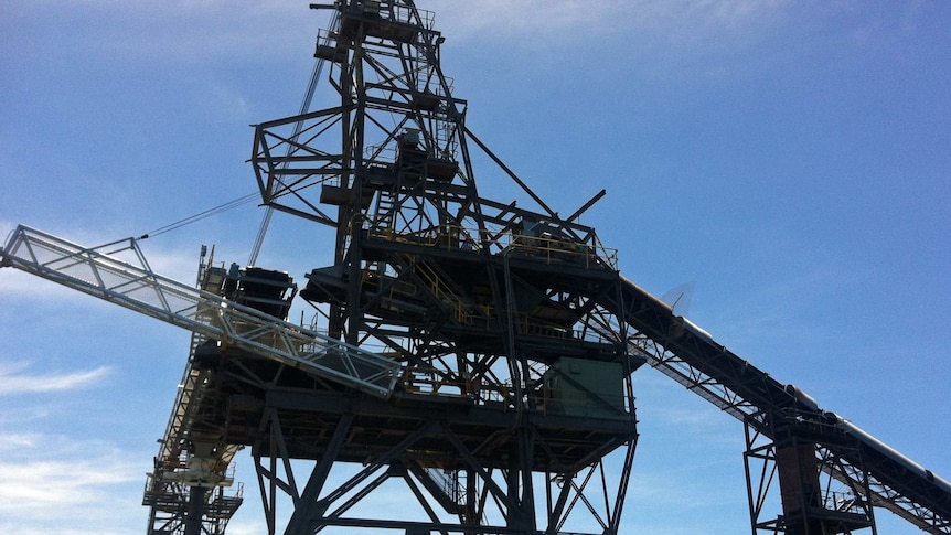 The old Triabunna woodchip mill