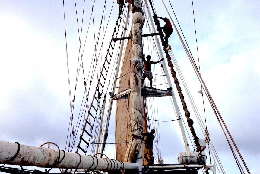 Furling the sail