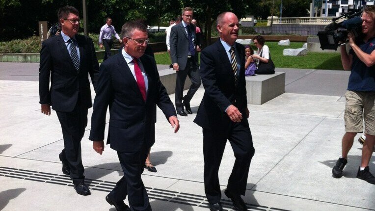 Ian Walker and Campbell Newman