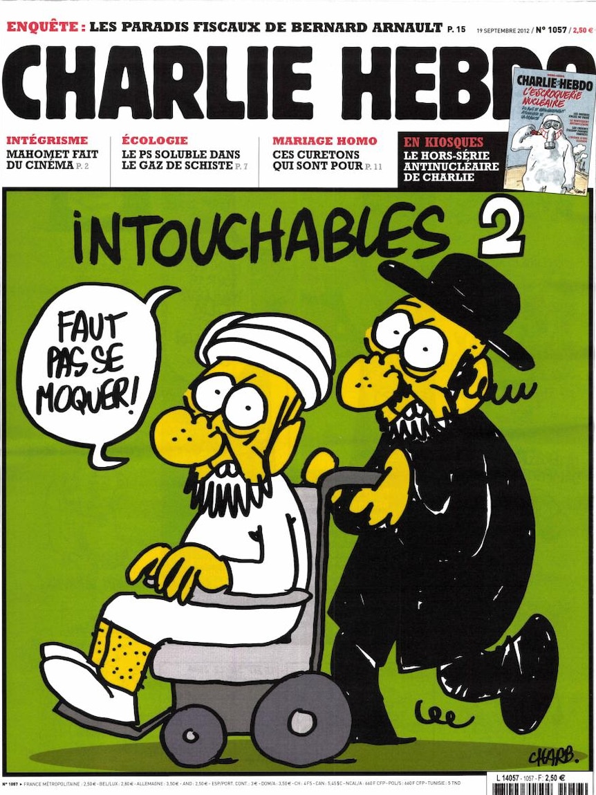 Cartoon by Stephane 'Charb' Charbonnier