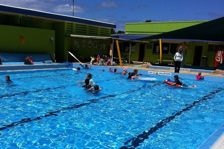 Community pool in Zeehan, Tasmania.