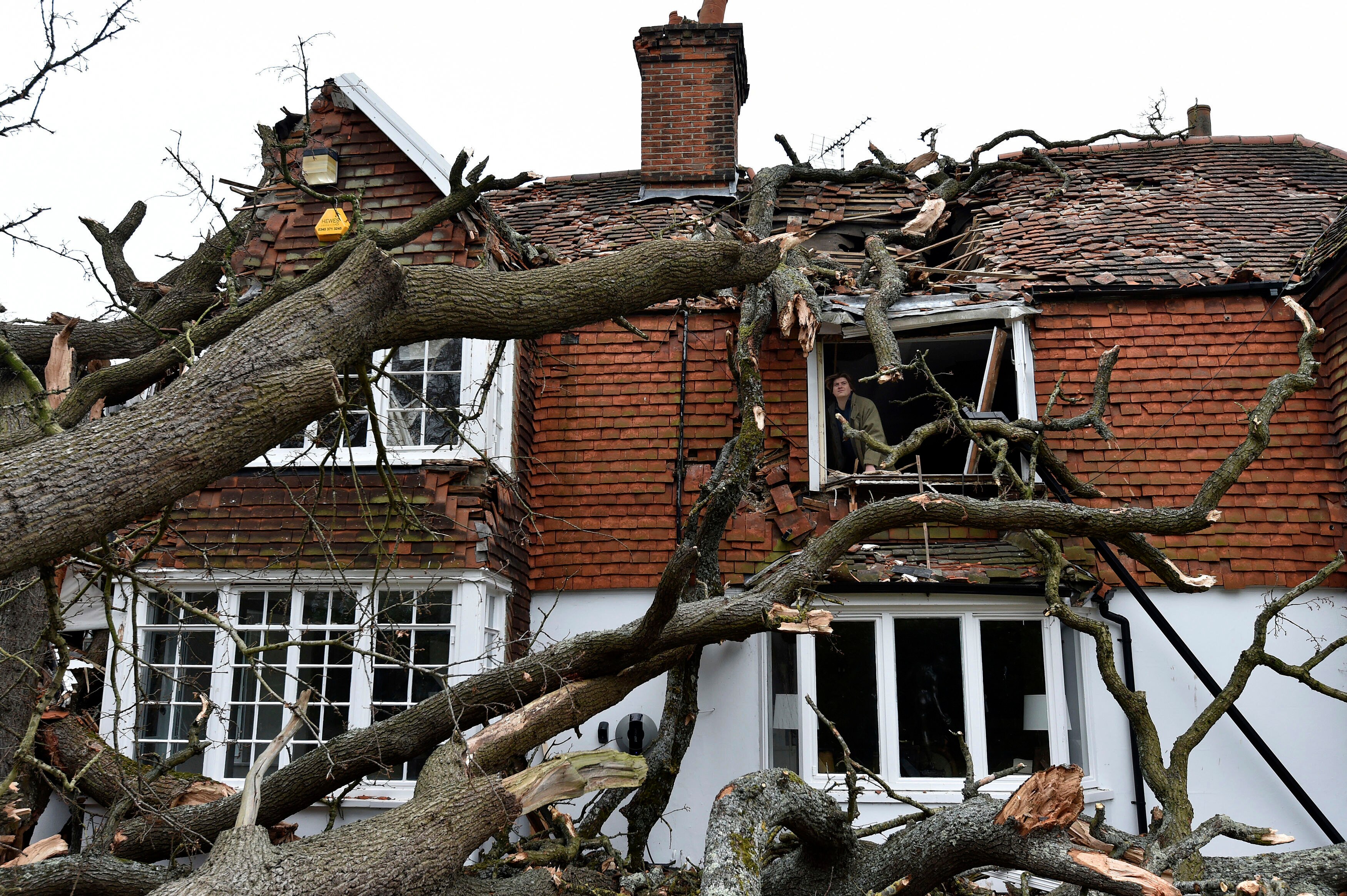 Western Europe Cleans Up After Storm Eunice Leaves Destruction And At ...