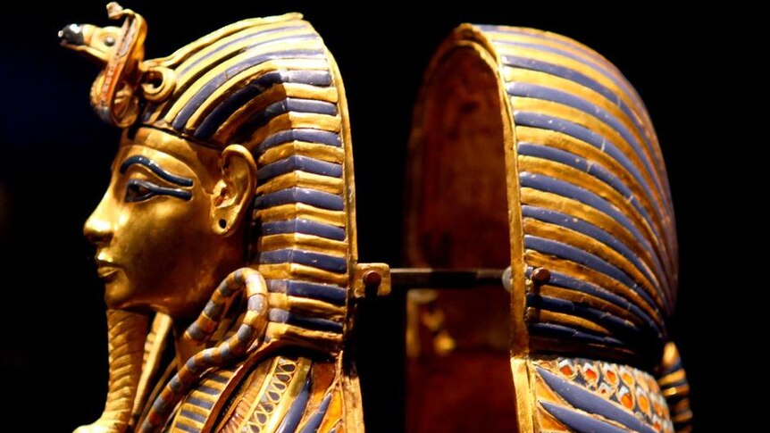 Golden coffinette for the Viscera of Tutankhamun