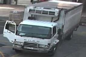 Truck used to transport stolen TVs