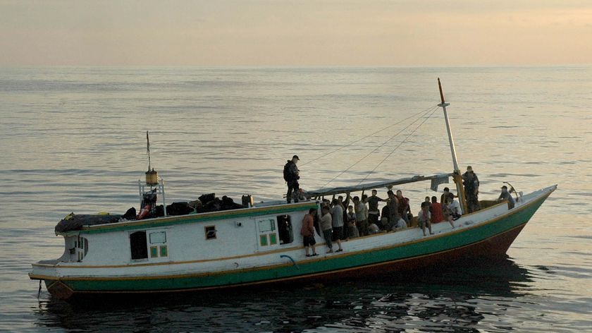 Asylum seeker boat