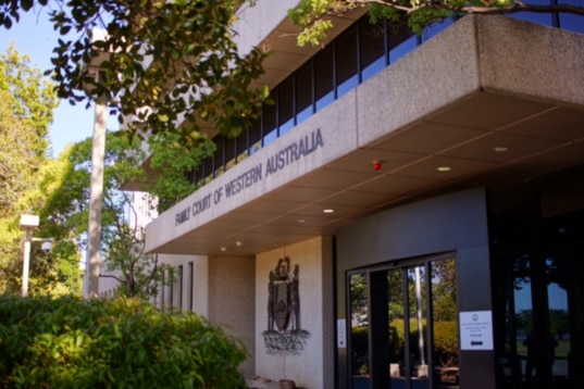 Exterior shot of WA's Family Court building