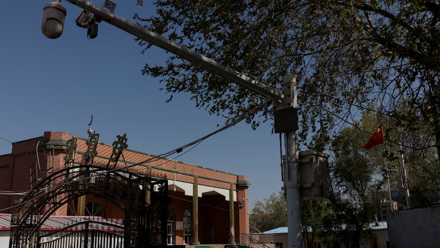 Chinese mosque with dome removed