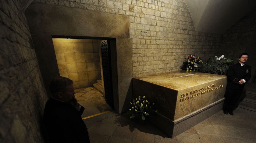 Poland buries Lech Kaczynski
