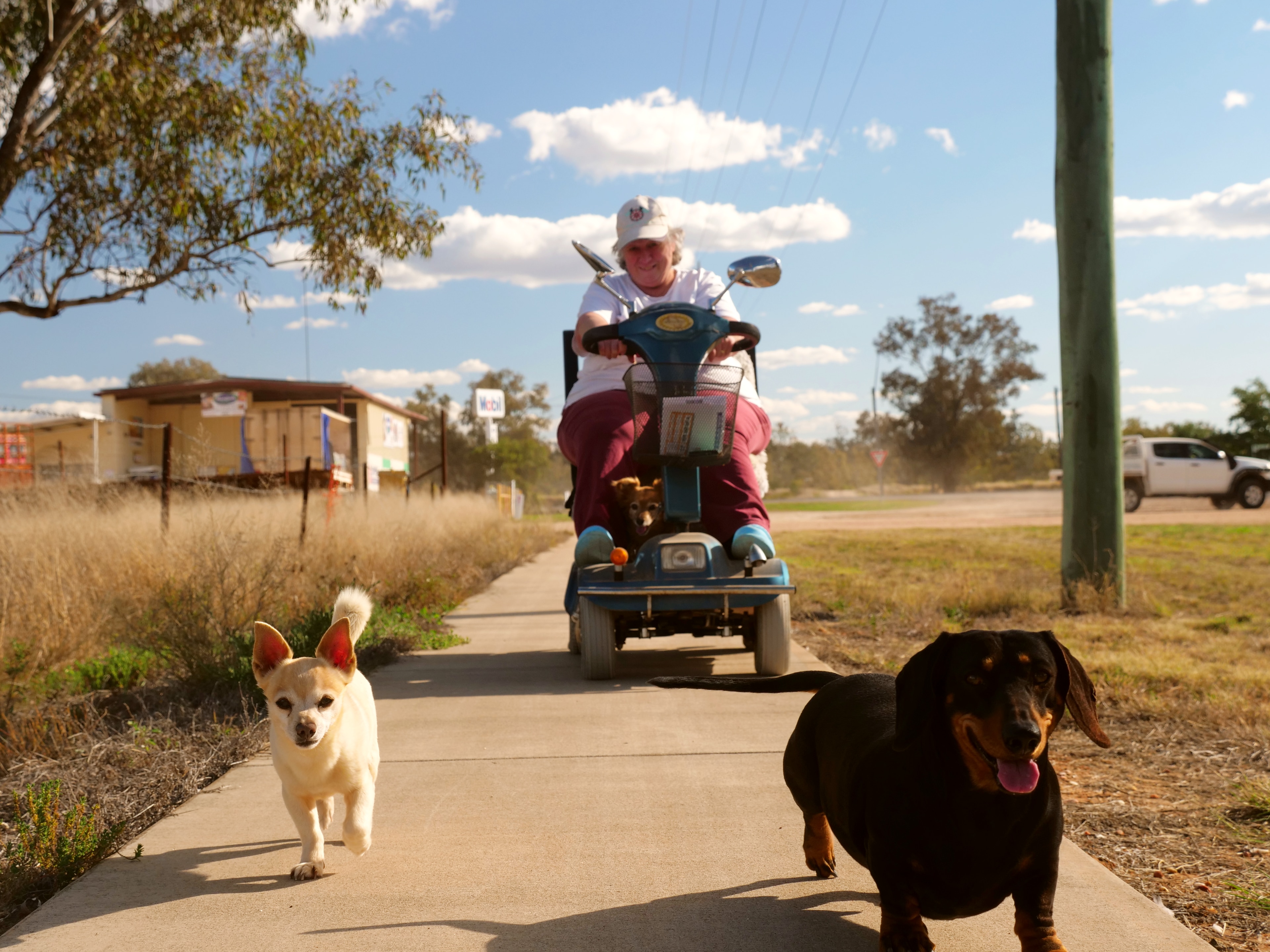 Cant get to Morree on a gofer