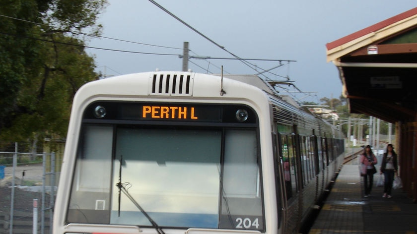 Train, Perth.