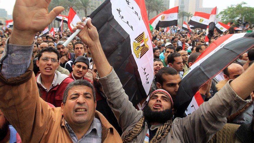 Thousands protest in Egypt's Tahrir Square