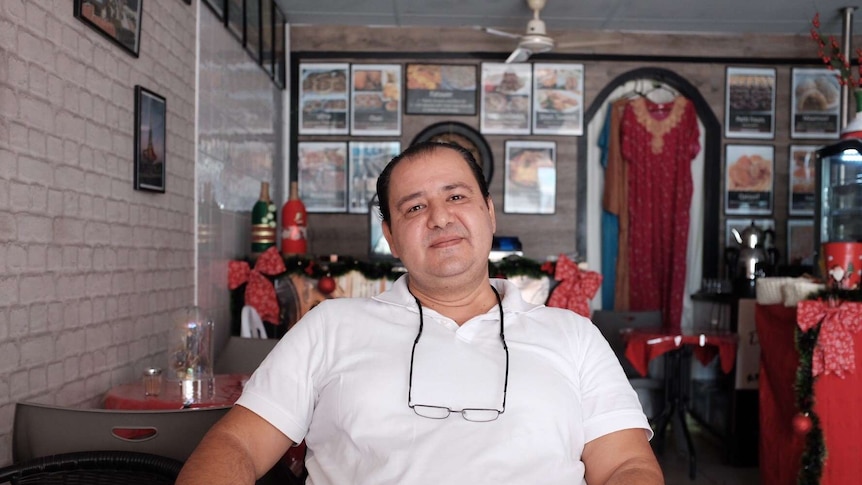 Maher Radwan at his restaurant in Cullen Bay.