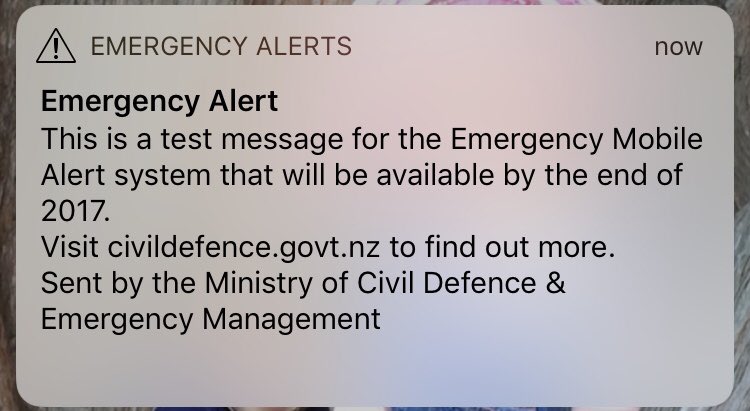 Emergency Alerts Accidentally Sent To Mobiles At 1.30am By New Zealand ...