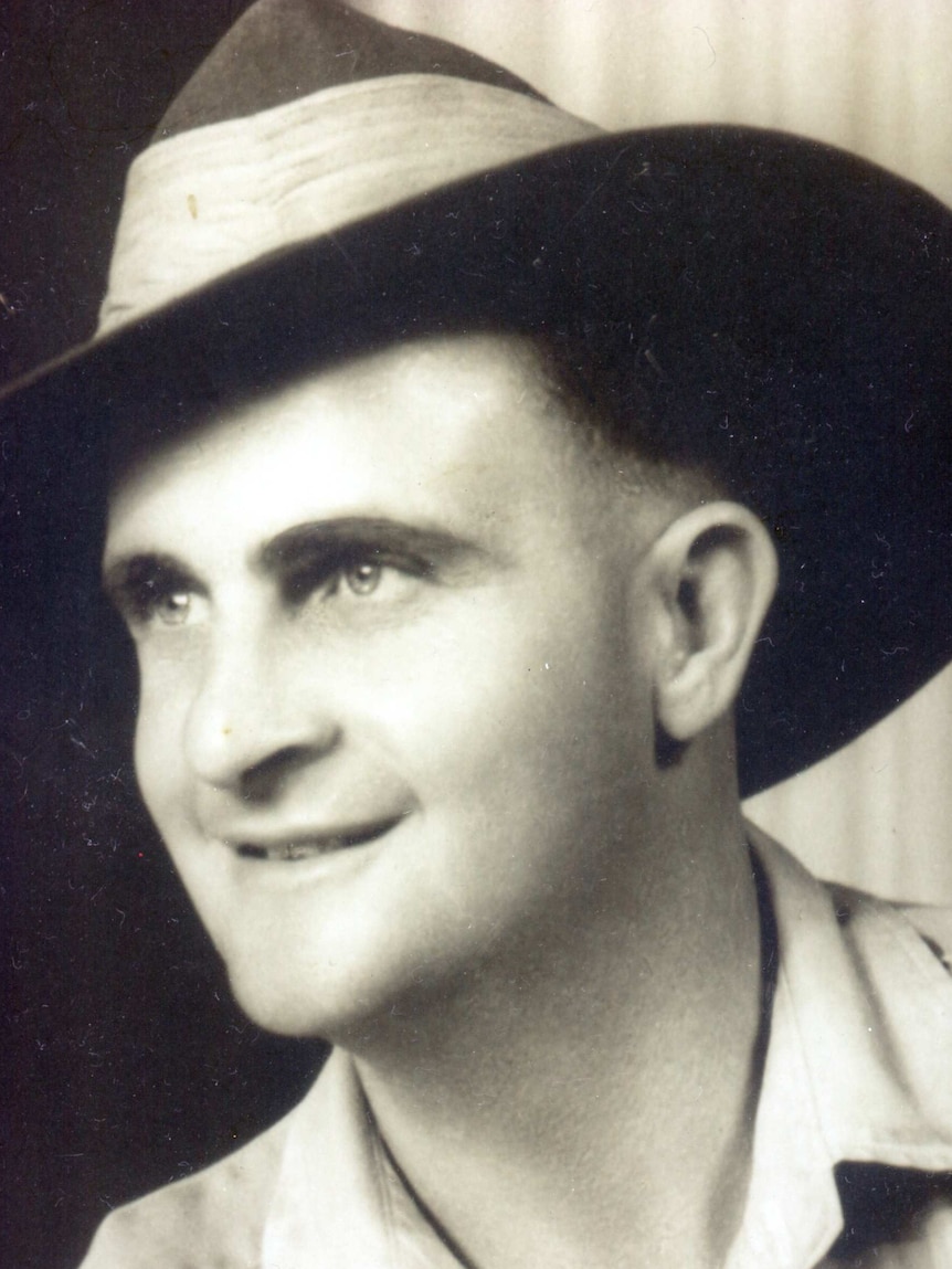Frank Larkin in uniform