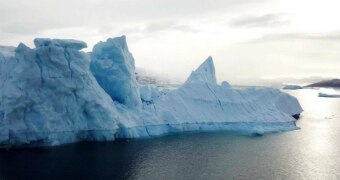 An iceberg in Greenland