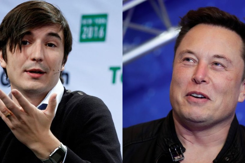 Elon Musk and Vladimir Tenev