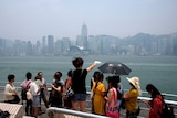 大陆旅客在香港