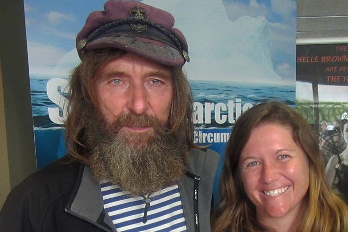 Lisa Blair with Fedor Konyukhov