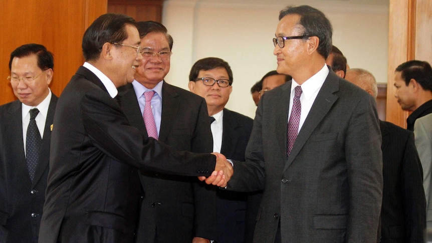 Cambodia's leaders meet in Phnom Penh