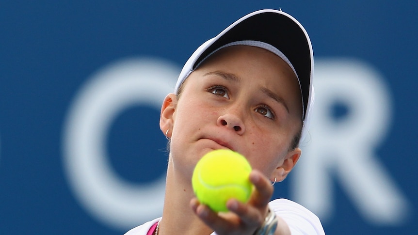 Barty gets singles spot