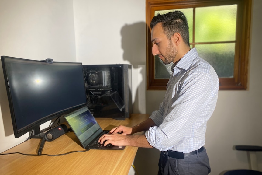 Iranian-born Australian citizen and software engineer Eric Raygan.