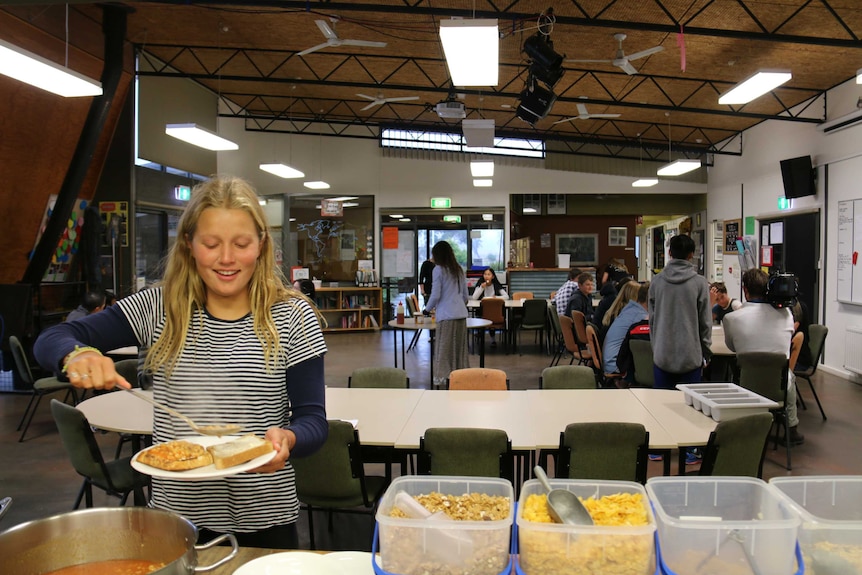 Dining room at Marlo campus.