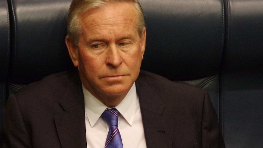 Colin Barnett in parliament