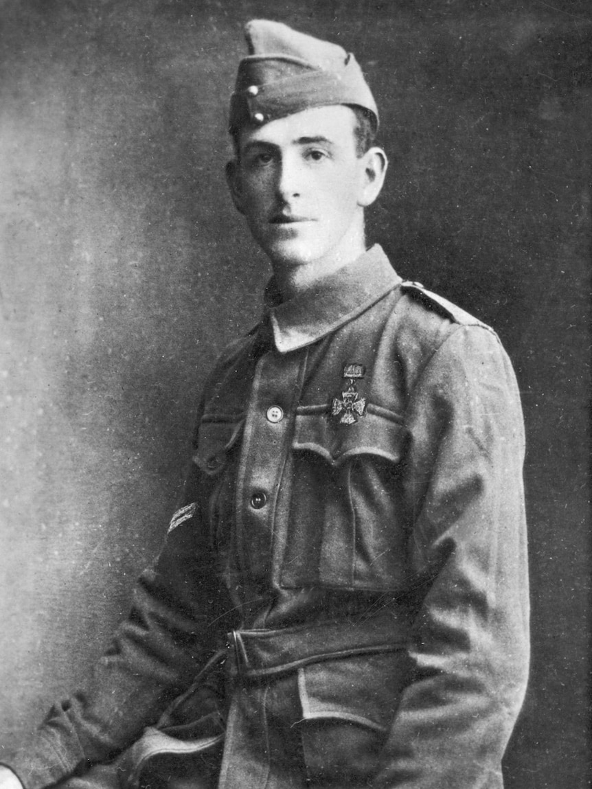Portrait of Corporal Alexander Stewart Burton VC.