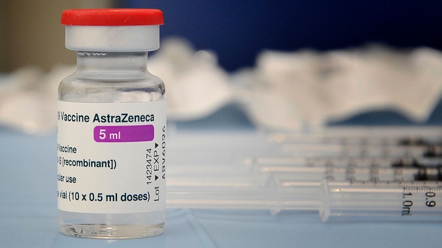 Vial of AstraZeneca