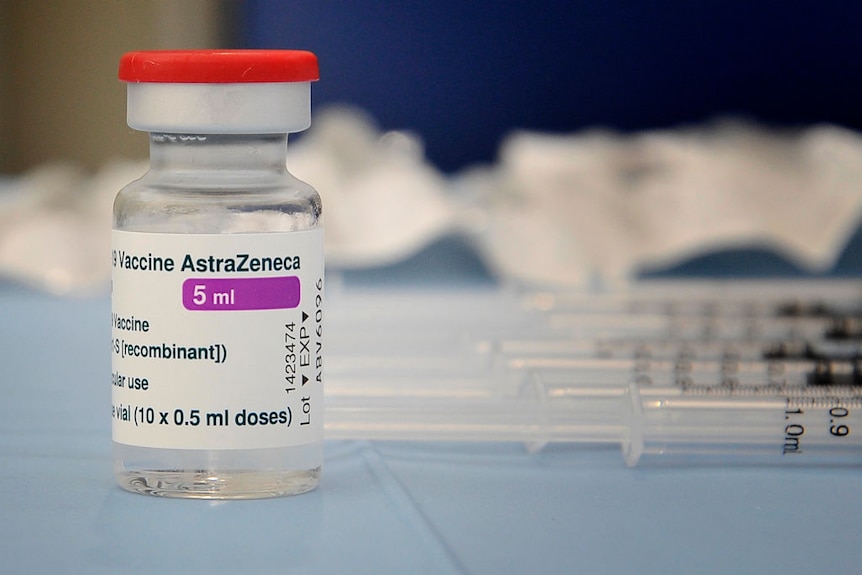 Vial of AstraZeneca