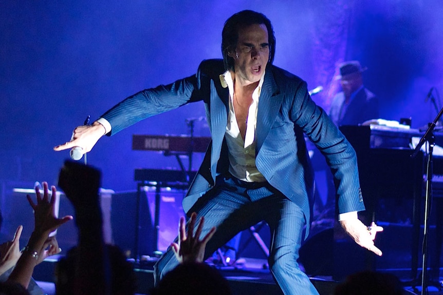 Nick Cave performs in Melbourne