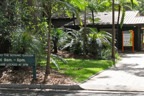 Regional Botanic Garden entrance, Coffs Harbour, NSW.