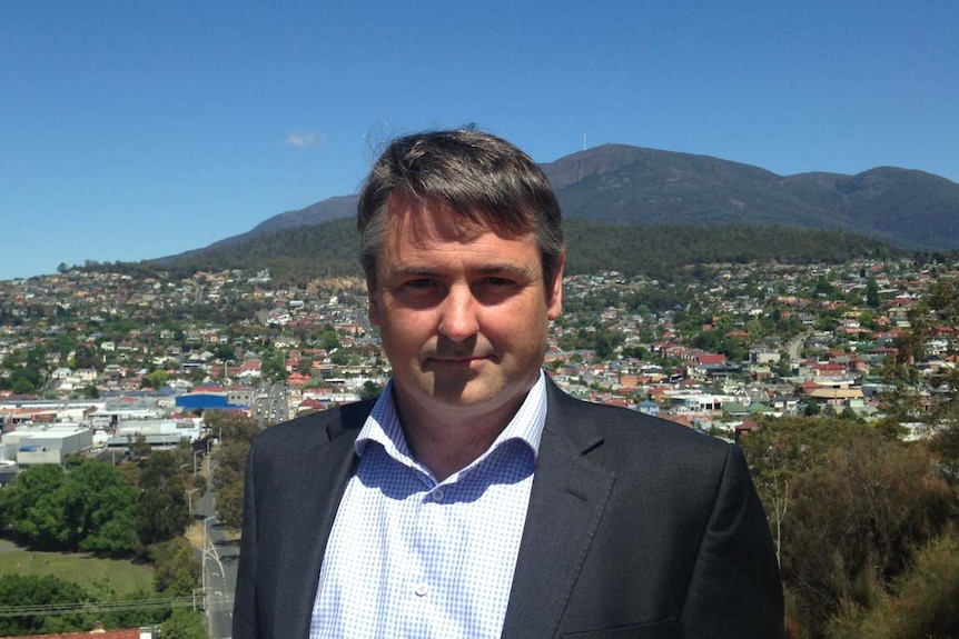 Simon Wiggins from the Tasmanian VET Network