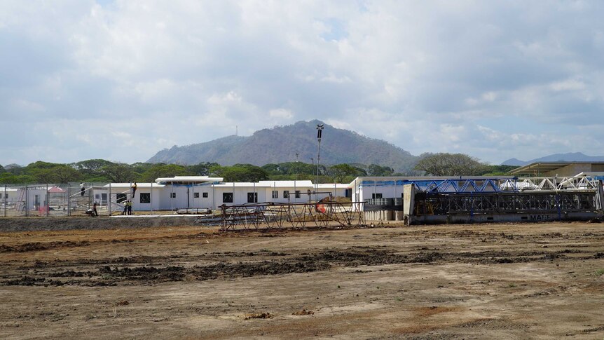 The new Bomana Immigration Centre being built on the outskirts of Port Moresby.