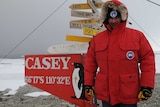 Scientist Paul Ross in Antarctica