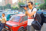 Mahmoud 'Shawkan' Abu Zeid was arrested while photographing demonstrations after the fall of president Mohammed Morsi in August 2013.