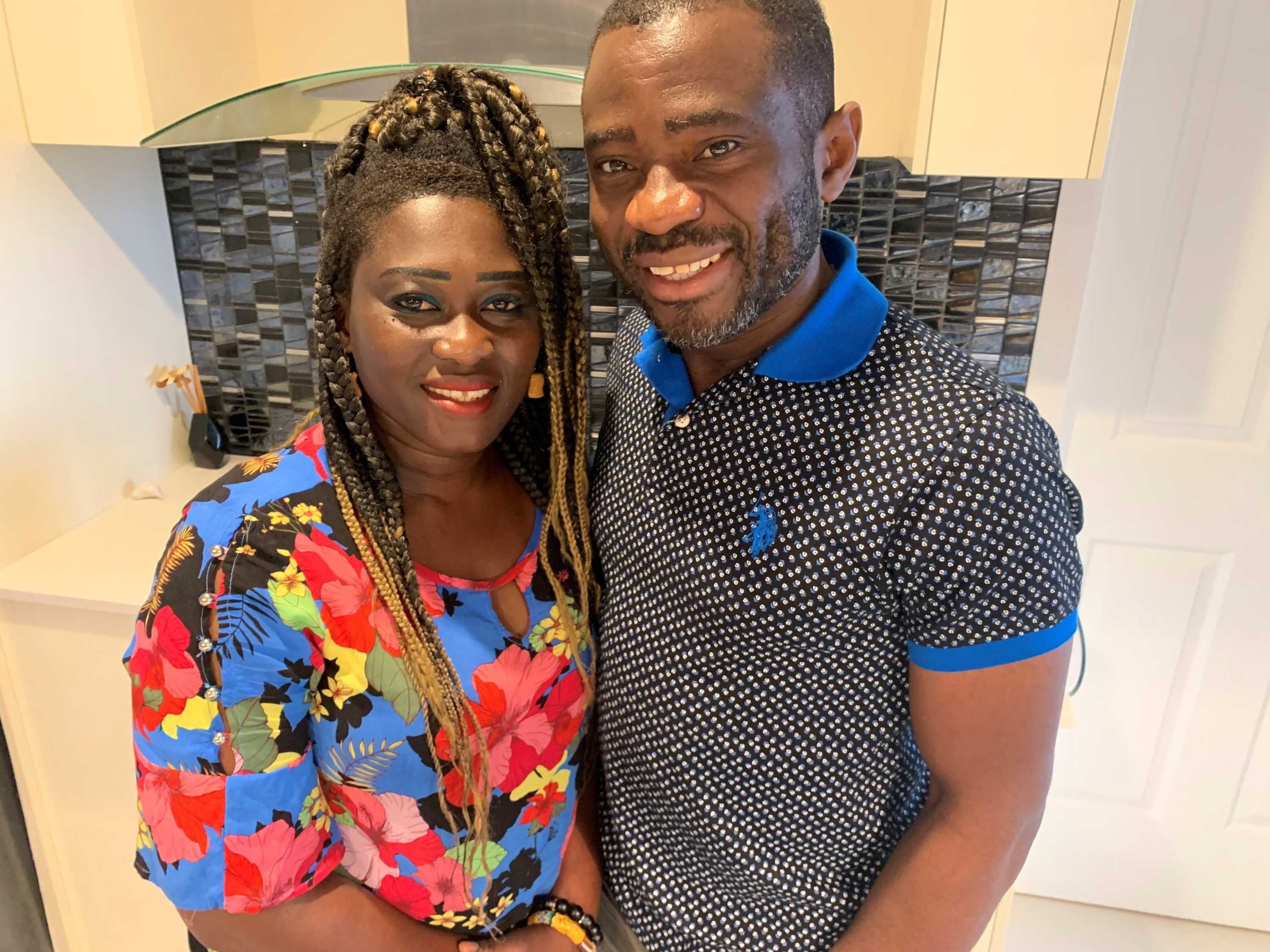 Mavis and John Kamara