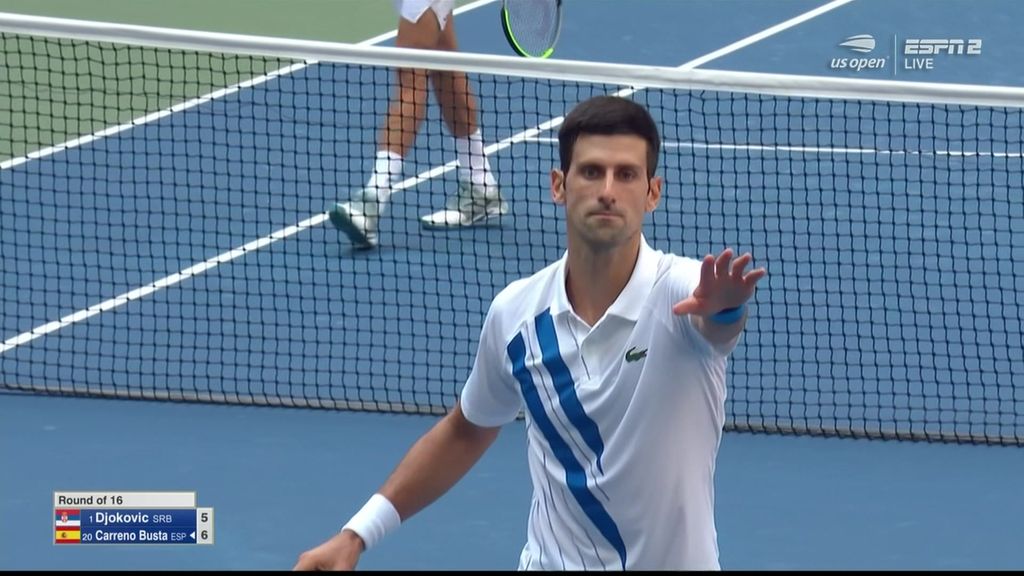 Novak Djokovic Disqualified From US Open After Inadvertently Hitting ...