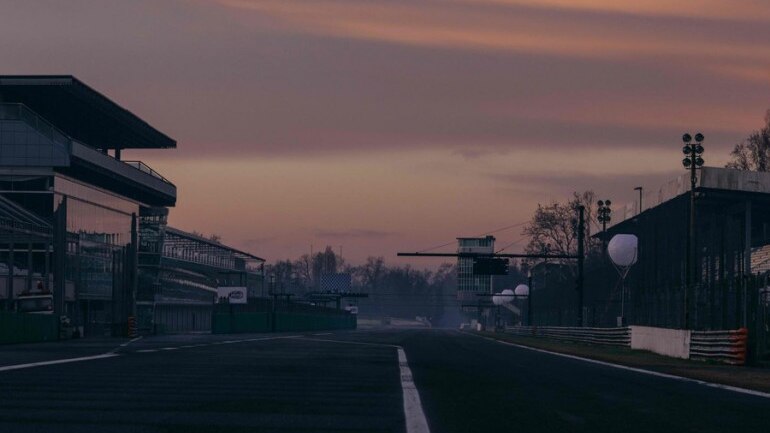 The Autodromo Nazionale circuit in Italy